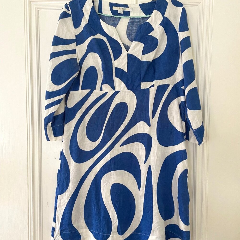 Groovy Linen Dress